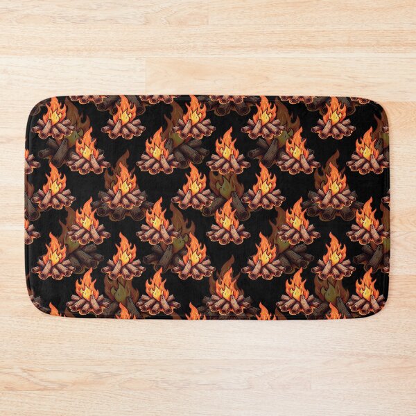 Item preview,  Bonfire Pattern Design - Black  designed and sold by PatternTitan.