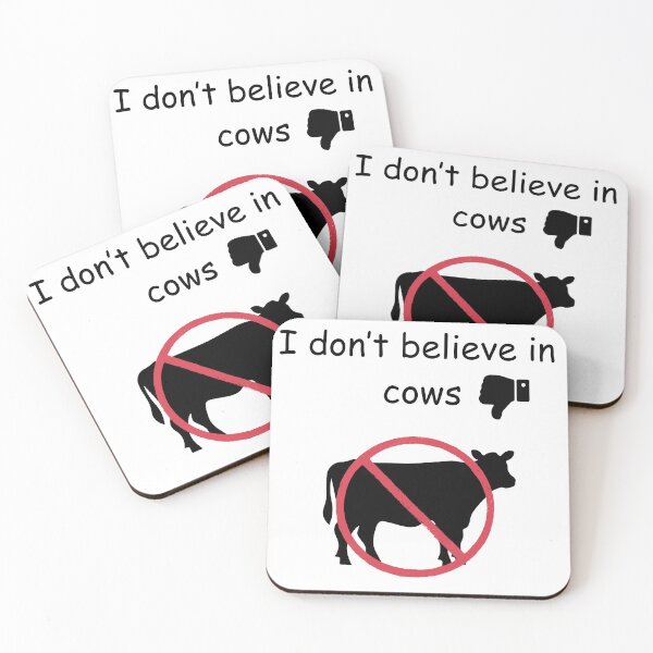 Item preview, I Don't Believe in Cows designed and sold by Momocakes.
