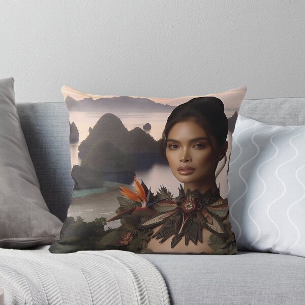Item preview, Southeast Asian beauty, AI generated, portrait, imaginative outfit designed and sold by HerbertFlenner.