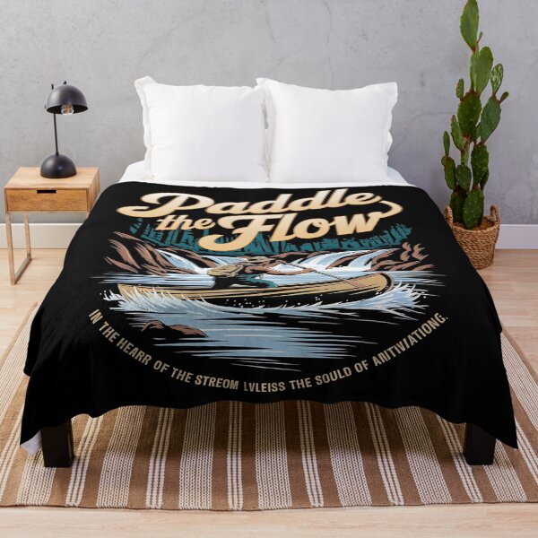 Item preview, Kayaking - canoe - River adventure - Padding - Paddle the flow - Life is better in a kayak designed and sold by JansenGS.