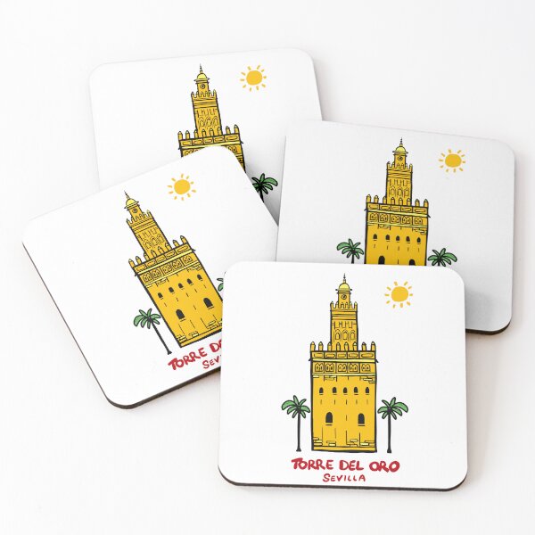 Item preview, Torre del Oro, Sevilla, España designed and sold by Traveldrawings.