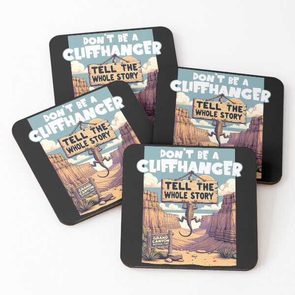 Item preview, Don’t Be a Cliffhanger – Grand Canyon Humor  designed and sold by KZbubble.