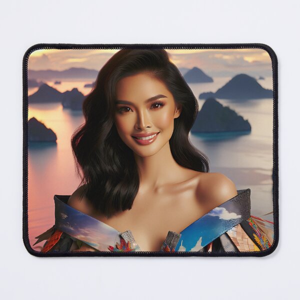 Item preview, Southeast Asian beauty, AI generated, portrait, imaginative outfit designed and sold by HerbertFlenner.