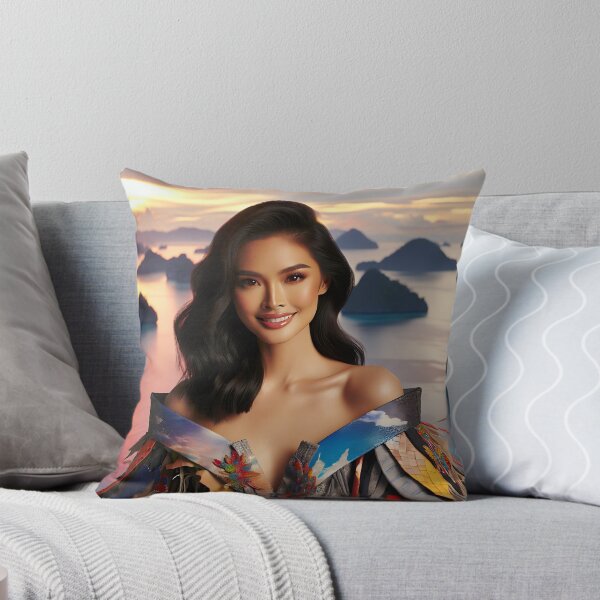 Item preview, Southeast Asian beauty, AI generated, portrait, imaginative outfit designed and sold by HerbertFlenner.