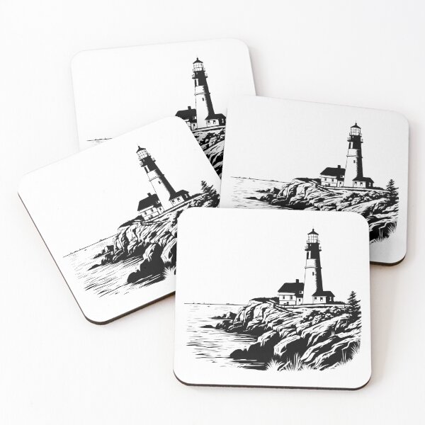 Item preview, Portland Head Lighthouse Maine Cape Elizabeth Beacon Tower England  designed and sold by inkoutninja.