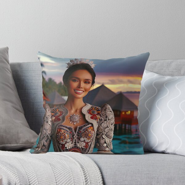 Item preview, Southeast Asian beauty, AI generated, portrait, imaginative outfit designed and sold by HerbertFlenner.