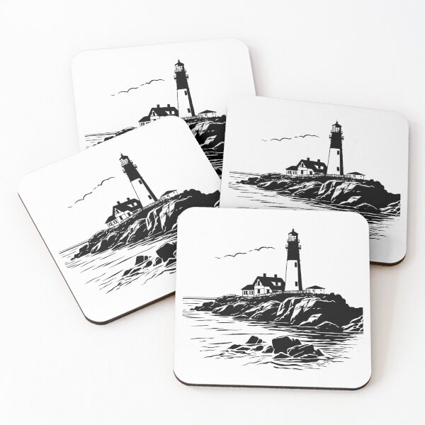 Item preview, Portland Head Lighthouse Maine Cape Elizabeth Beacon Tower England  designed and sold by inkoutninja.