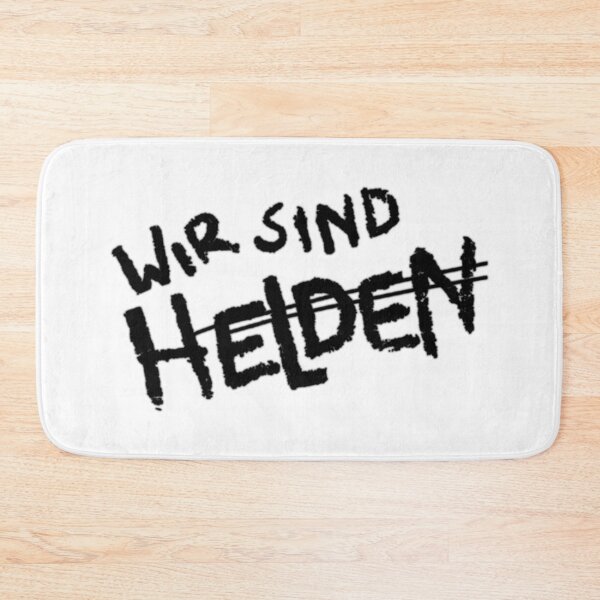 Artikelvorschau, Wir sind Helden Rock Band Deutschland - Black Version entworfen und verkauft von Allintone.