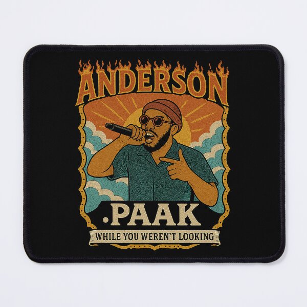 Item preview, Anderson .Paak 'While You Weren't Looking' Vintage Art designed and sold by zzz888.