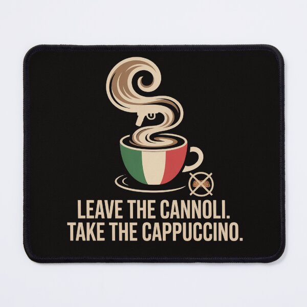 Item preview, Leave the Cannoli Cappuccino Assassino Shirt – Viral Italian Coffee Meme Tee designed and sold by Slavicsoul.