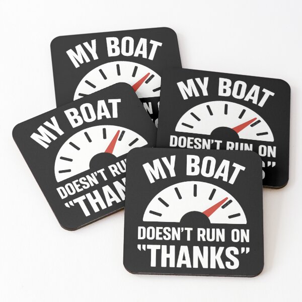 Item preview, Boating Doesn't Run Thanks Funny Boat Captain designed and sold by Blok45.