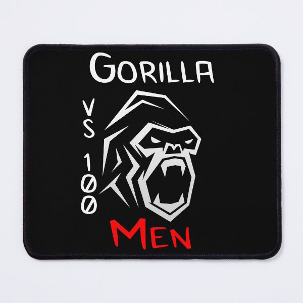 Item preview,  100 Men vs Gorilla Challenge Meme T-Shirt – Funny Viral Trend Tee designed and sold by F.Rouni.