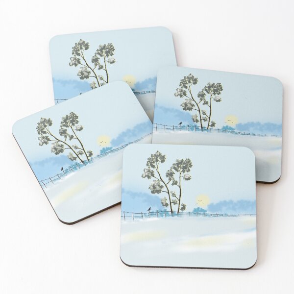 Item preview, Winter Sun on a Snowy Day designed and sold by MFellArt Creations.
