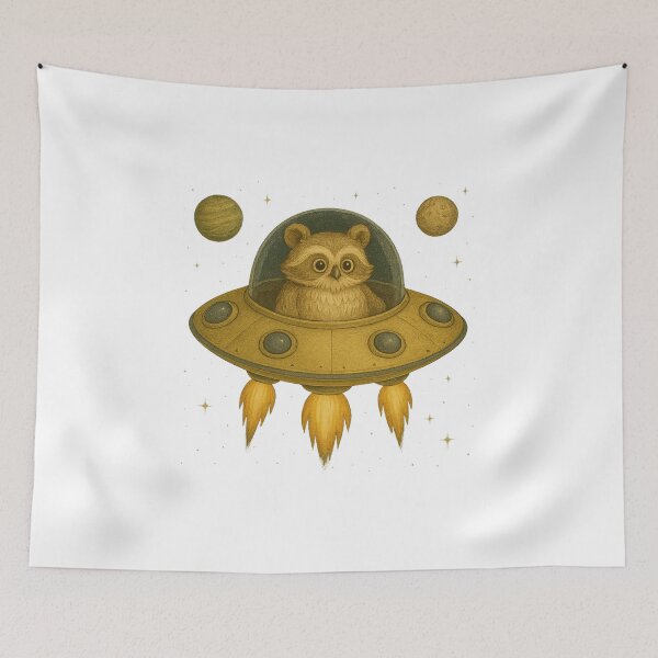 Item preview, Owlorabear's Galactic Journey designed and sold by Fleetwood1994.