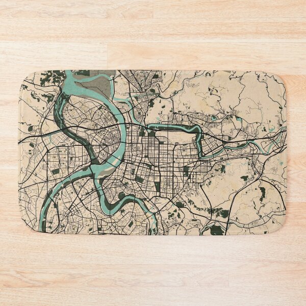 Item preview, Taipei City Map of Taiwan - Vintage designed and sold by deMAP.