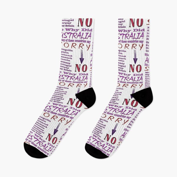 Item preview, Did Any of These Countries Say SORRY, NO, so Why AUSTRALIA designed and sold by Huskyyy Designs.