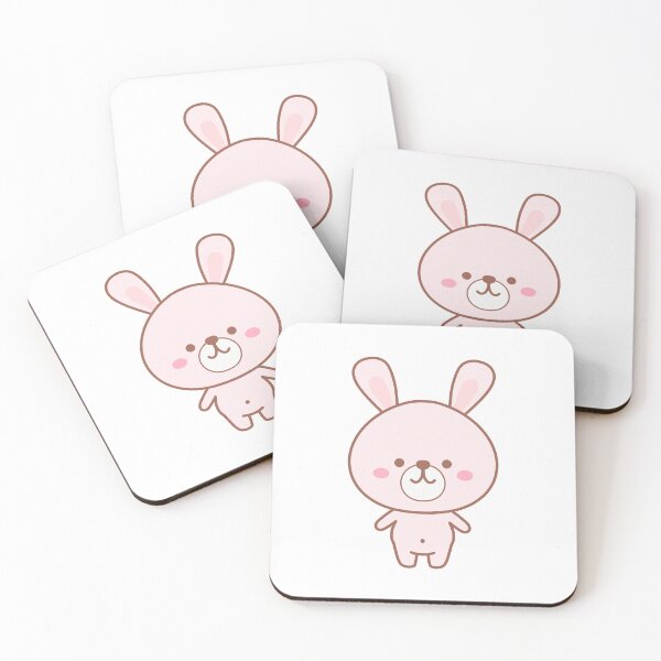Item preview, Tiny Pink Pastel Bunny Rabbit animal designed and sold by nuchz.