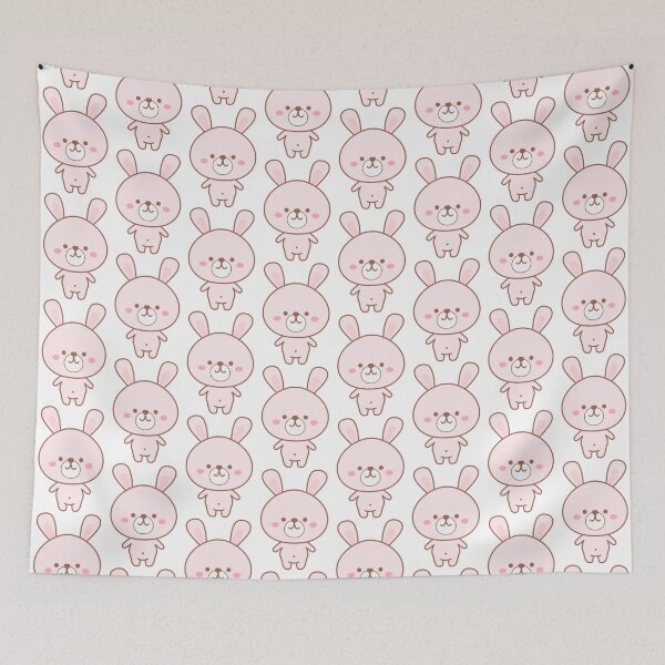 Item preview, Tiny Pink Pastel Bunny Rabbit animal designed and sold by nuchz.