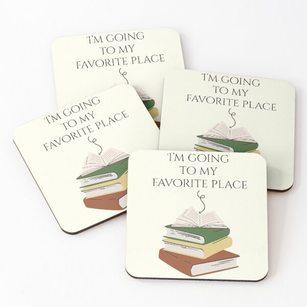 Item preview, Book Lover's Favorite Place designed and sold by Momocakes.