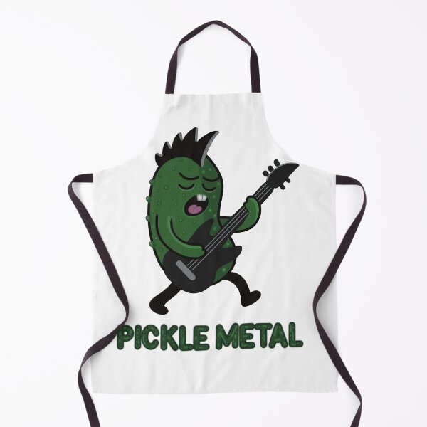 Item preview, Pickle Metal Funny Punk Rock Pickle with Guitar designed and sold by Elizarfa.