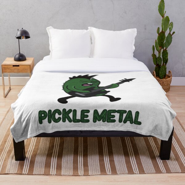 Item preview, Pickle Metal Funny Punk Rock Pickle with Guitar designed and sold by Elizarfa.