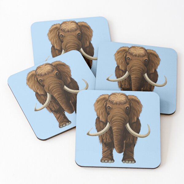 Item preview, Mammoths have beautiful long trunks. designed and sold by FluffyGallery.