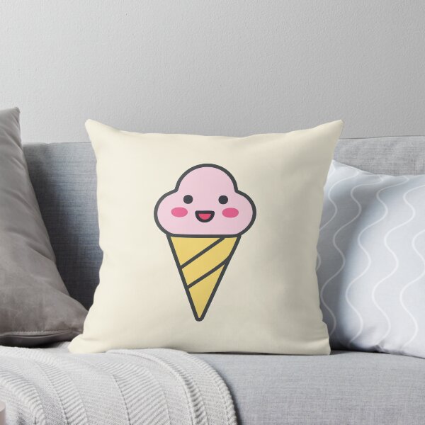 Artikelvorschau, Kawaii Sommereis – Süßes Cartoon-Dessert-Design für Sticker & T-Shirts entworfen und verkauft von CrossCrafted.
