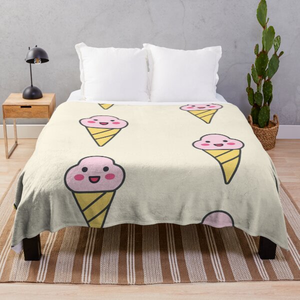 Item preview, Kawaii Summer Ice Cream – Cute Cartoon Dessert Design for Stickers & Tees designed and sold by CrossCrafted.
