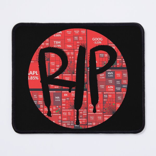 Item preview, R.I.P. Stock Market designed and sold by dickensign.