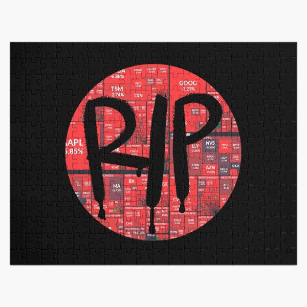 Item preview, R.I.P. Stock Market designed and sold by dickensign.