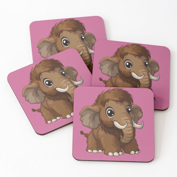 Item preview, Cute baby mammoth designed and sold by FluffyGallery.