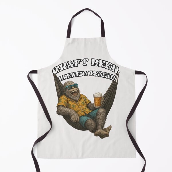 Item preview, Craft Beer King | Funny Brewery Legend Bigfoot Hammock Design | Perfect Gift for Beer Lovers designed and sold by MoodCircuit.