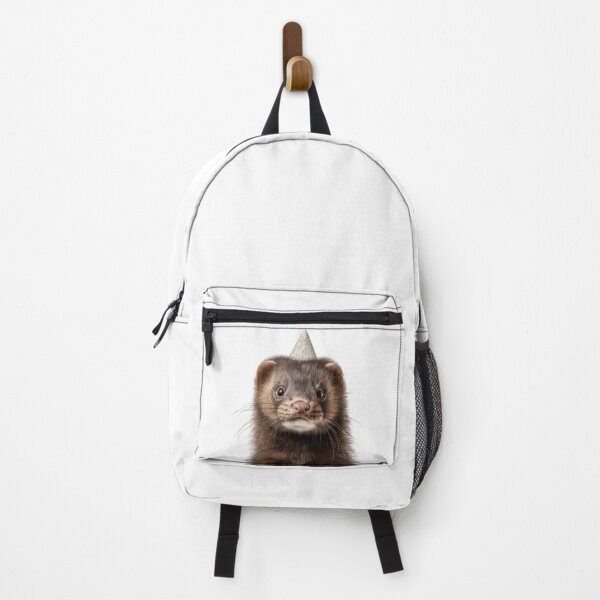 Item preview, Cute Mink with Party Hat Birthday Celebration designed and sold by LazyOwlStore.