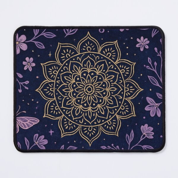 Item preview, Floral Galaxy Mandala Artwork designed and sold by Rushurban.