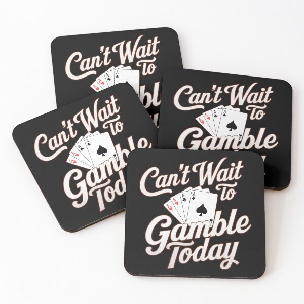 Item preview, Can't Wait To Gamble Today designed and sold by Printed Mistakes.