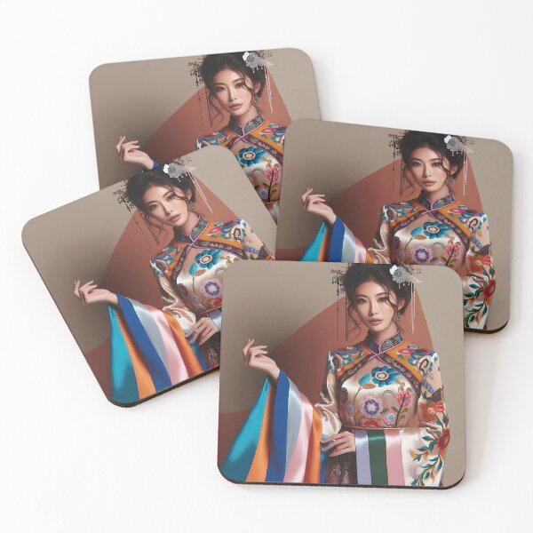 Item preview, Asian beauty in imaginative outfit, AI generated designed and sold by HerbertFlenner.