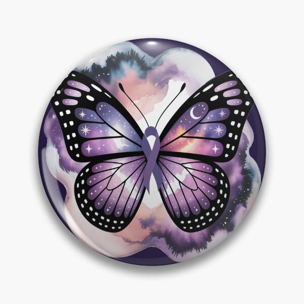 Item preview, Purple Ribbon Butterfly designed and sold by tamdevo1.