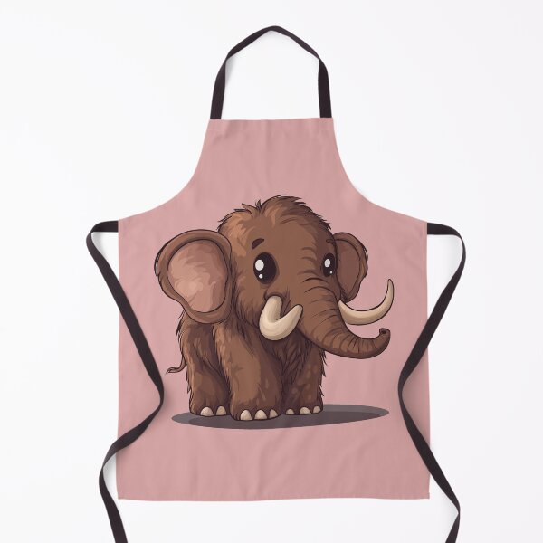 Item preview, Cute woolly mammoth cub designed and sold by FluffyGallery.