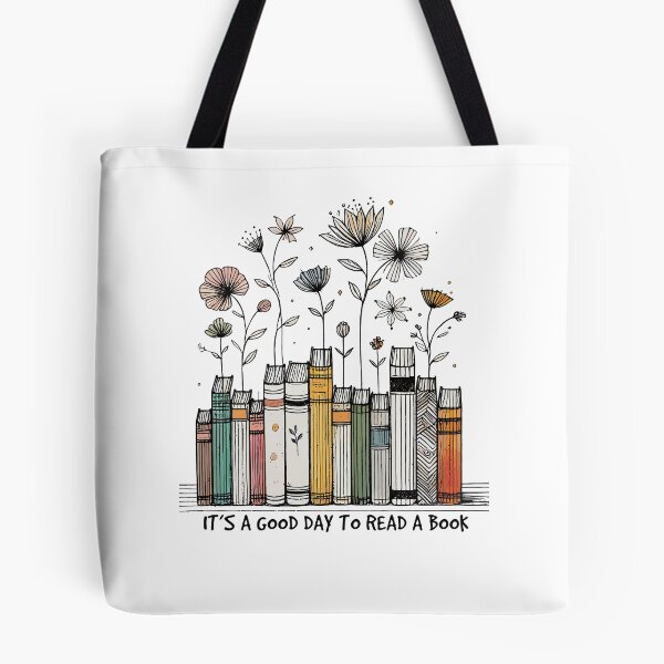 Item preview, Bookworm Funny Book Saying Florales designed and sold by LuminOrb.