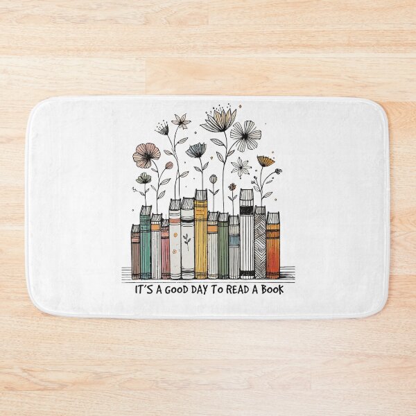 Item preview, Bookworm Funny Book Saying Florales designed and sold by LuminOrb.