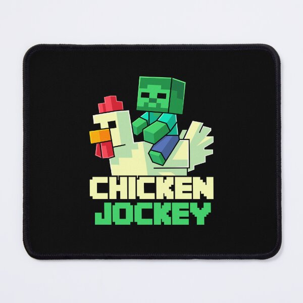 Item preview, Chicken-Jockey Zombie Pixel Art Gamer For Boys Kids designed and sold by Kubala Designs.