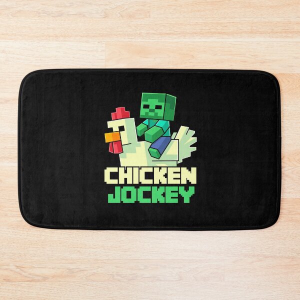Item preview, Chicken-Jockey Zombie Pixel Art Gamer For Boys Kids designed and sold by Kubala Designs.