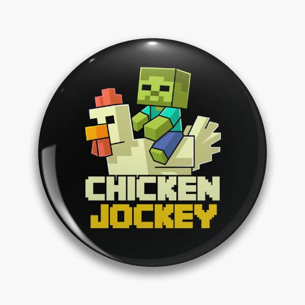 Item preview, Chicken-Jockey Zombie Pixel Art Gamer For Boys Kids designed and sold by Kubala Designs.