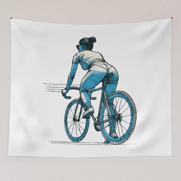 Item preview, Sporty Bike Design For Modern People designed and sold by LuminOrb.