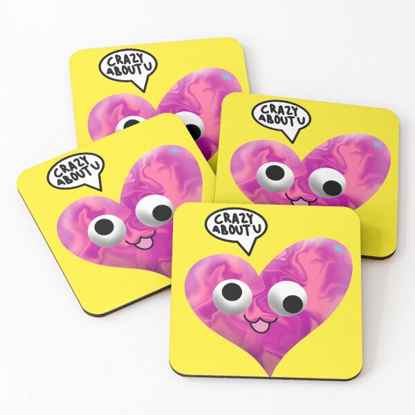 Item preview, Crazy About You Heart designed and sold by chowlet.