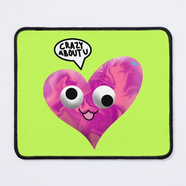 Item preview, Crazy About You Heart designed and sold by chowlet.