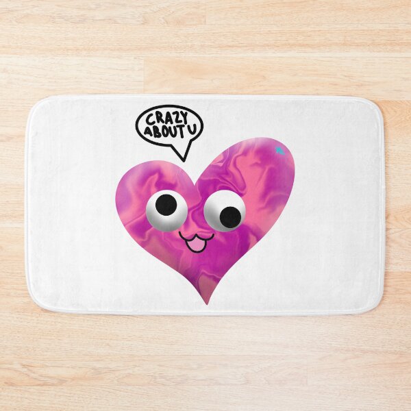 Item preview, Crazy About You Heart designed and sold by chowlet.