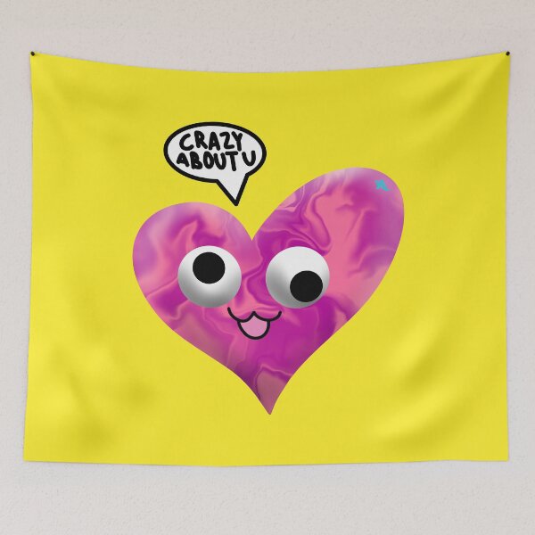 Item preview, Crazy About You Heart designed and sold by chowlet.