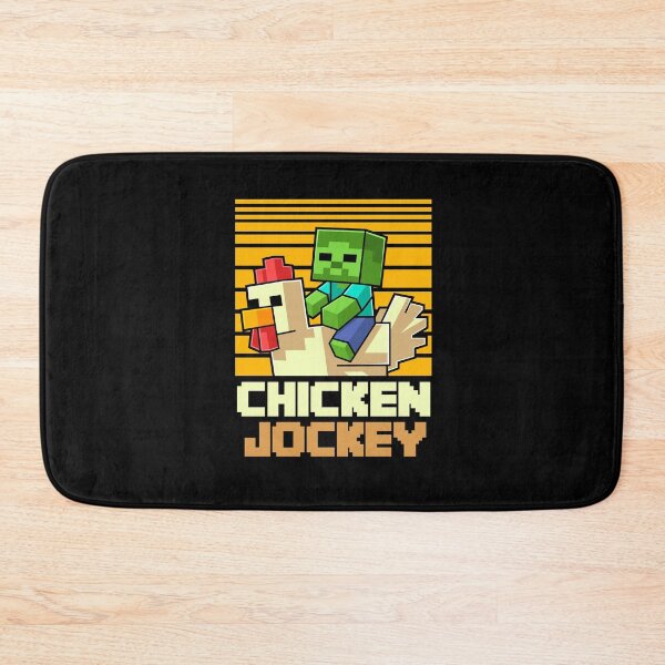 Item preview, Chicken-Jockey Zombie Pixel Art Gamer For Boys Kids designed and sold by Kubala Designs.