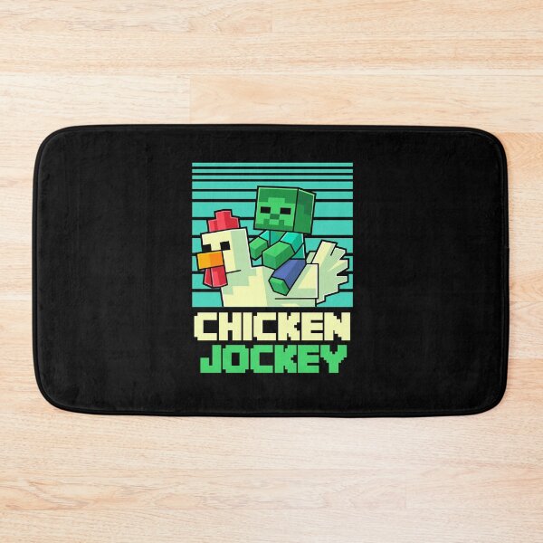 Item preview, Chicken-Jockey Zombie Pixel Art Gamer For Boys Kids designed and sold by Kubala Designs.